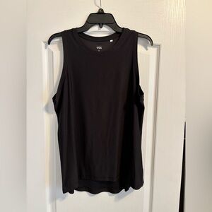 DSG Women's Black Tank Top, Size Large